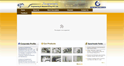 Desktop Screenshot of annapurnaengineering.com